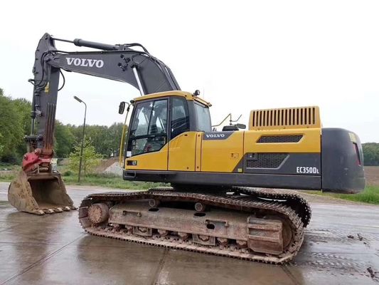Excavadora de segunda mano original Volvo Machinery EC350D con bajas horas de trabajo en Shanghai