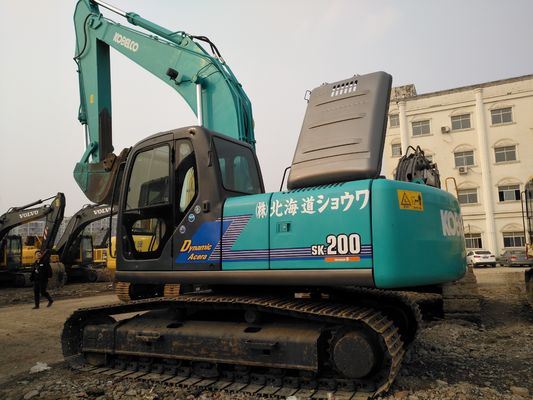 Capacidad de carga nominal de 3 toneladas Kobelco SK200 Excavadora asequible Excavadora usada de 20 toneladas