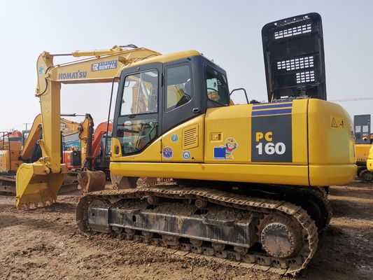 Excavadora de segunda mano PC160 en buen estado