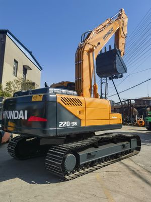20 toneladas de peso de operación Excavadora Hyundai 220LC-9S original de segunda mano para envío rápido