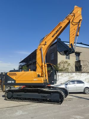 20 toneladas de peso de operación Excavadora Hyundai 220LC-9S original de segunda mano para envío rápido
