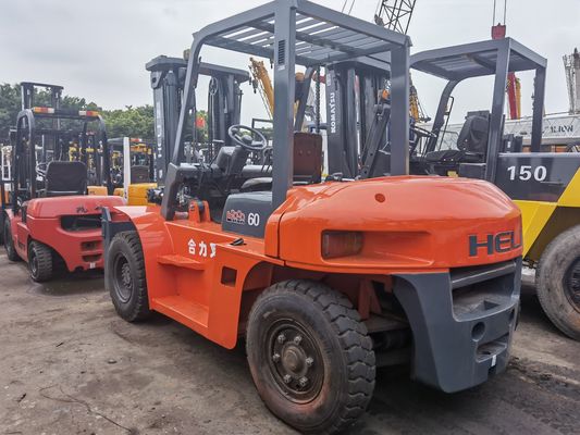 Venta al por menor de carretillas elevadoras diésel HELI 6 toneladas CPCD60 con opción de venta competitiva