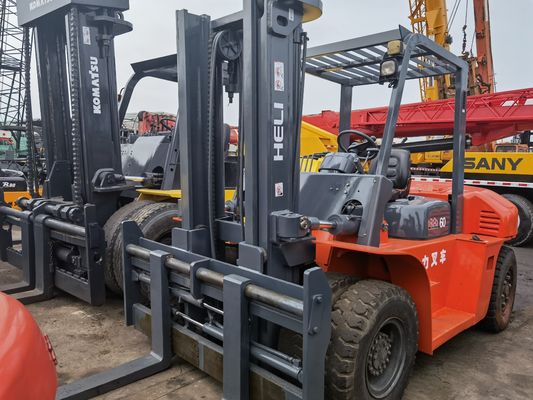 Venta al por menor de carretillas elevadoras diésel HELI 6 toneladas CPCD60 con opción de venta competitiva