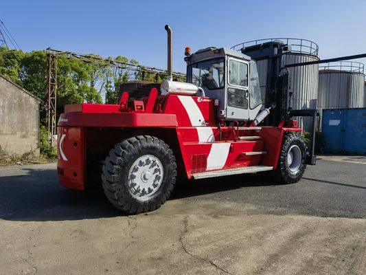 Camioneta elevadora con motor diésel Kalmar original 25T 30T 40T para operaciones rutinarias de longitud de horquilla