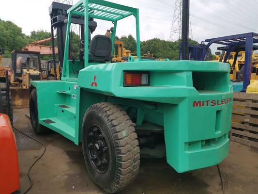 15 toneladas Mitsubishi FD150 Camión elevador de segunda mano con motor diésel para tiendas de materiales de construcción