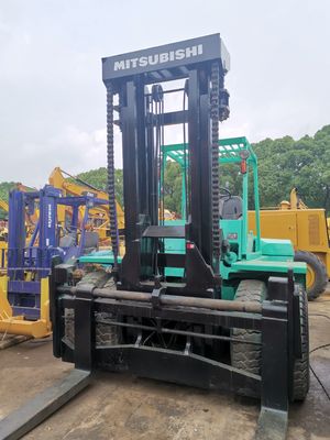 15 toneladas Mitsubishi FD150 Camión elevador de segunda mano con motor diésel para tiendas de materiales de construcción