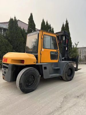 Camión elevador diésel TCM FD80 usado con CE 4.5m Alturas de elevación 6m/s Velocidad Excelente estado