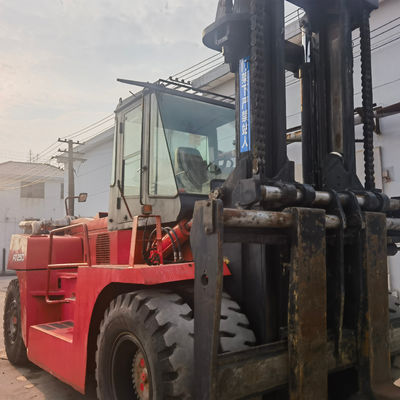 Camioneta elevadora TCM de 25 toneladas FD250 Camioneta elevadora Longhua usada con dimensiones de rutina
