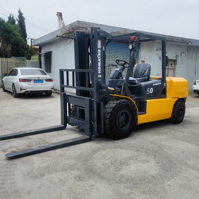 1200 mm longitud de la horquilla Komatsu FD50 5 toneladas diésel de la horquilla Japón 5t Usado de la horquilla Longhua
