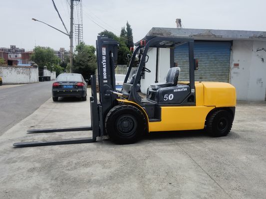 1200 mm longitud de la horquilla Komatsu FD50 5 toneladas diésel de la horquilla Japón 5t Usado de la horquilla Longhua