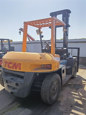 Excelente estado 2019 TCM 7ton Forklift FD70 para trabajos de construcción y pallet jack