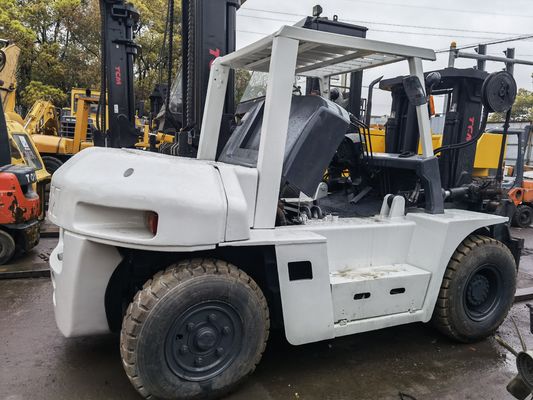 Largo del tenedor de 7 toneladas Usado TCM Japón Mini Original Diesel empujador de bifurcación en buenas condiciones