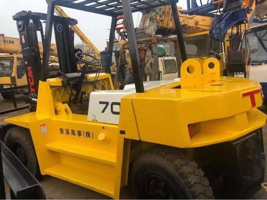 Buenas condiciones de trabajo Camioneta elevadora Tcm 7T de segunda mano para la industria minera de energía