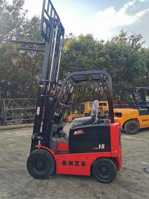 Hangcha CPD15 carretilla elevadora eléctrica con potencia de iones de litio 1,0 2 toneladas 3 toneladas 3,5 toneladas pequeña carretilla elevadora