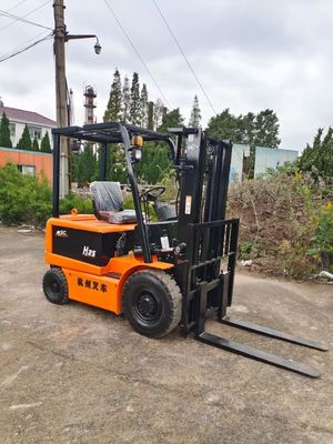 Shanghai vende directamente 2.5 toneladas de camión de montacargas eléctricos H25 Mini con ancho de horquilla de 1200 mm