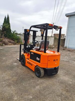 Shanghai vende directamente 2.5 toneladas de camión de montacargas eléctricos H25 Mini con ancho de horquilla de 1200 mm