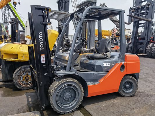3000 kg Motor de gasolina Toyota 8F30 Elevadora hidráulica diesel para cargas pesadas