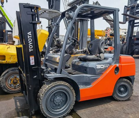 3000 kg Motor de gasolina Toyota 8F30 Elevadora hidráulica diesel para cargas pesadas