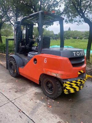 Fuerte motor de gasolina Toyota 5 toneladas diésel carretilla elevadora con motor de Japón