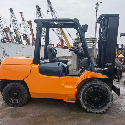 Toyota 7F50 de segunda mano 3 toneladas 5 toneladas 7 toneladas Banda japonesa con ancho de tenedor de rutina