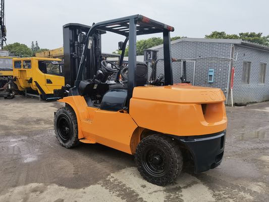 Toyota 7F50 de segunda mano 3 toneladas 5 toneladas 7 toneladas Banda japonesa con ancho de tenedor de rutina
