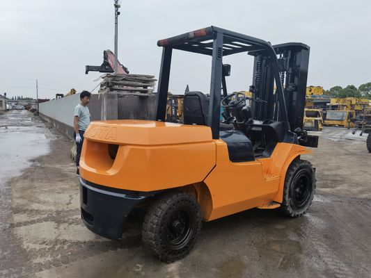 Toyota 7F50 de segunda mano 3 toneladas 5 toneladas 7 toneladas Banda japonesa con ancho de tenedor de rutina