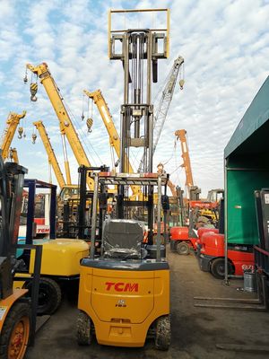 1500 kg Peso TCM FB15 1,5 TON Camión elevadora eléctrica con motor Isuzu y marca CE