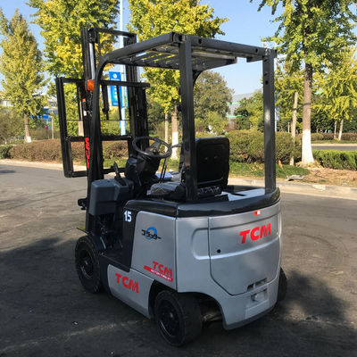 Camioneta eléctrica FB15 1.5Ton con Camioneta Clark Shanghai Ancho de horquilla usado y de rutina