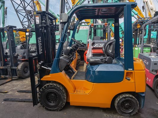 Toyota FD15 carretilla elevadora de 1,5 toneladas carretilla elevadora usada con ancho de horquilla de rutina en buenas condiciones