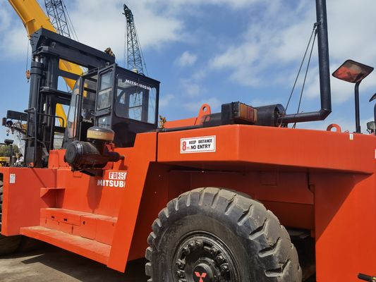35t Mitsubishi FD350 35 toneladas carretilla elevadora para tiendas de materiales de construcción longitud del tenedor 3254mm