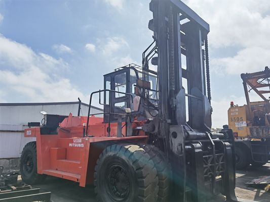 35t Mitsubishi FD350 35 toneladas carretilla elevadora para tiendas de materiales de construcción longitud del tenedor 3254mm