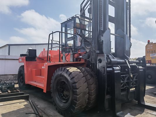 Camión de montacargas Mitsubishi FD350 de 35 t usado para tiendas de materiales de construcción 15-25 toneladas de diesel