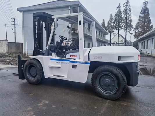 100 toneladas Toyota Usado de carretillas elevadoras en Japón Original Japón 10 toneladas Gran carretilla elevadora TCM FD100