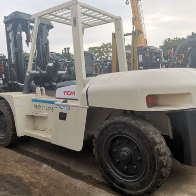 Camión elevador diésel de 10 toneladas con motor ISUZU tecnología TCM y ancho de tenedor de rutina