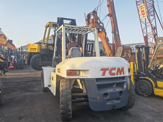 Camión elevador diésel de 10 toneladas con motor ISUZU tecnología TCM y ancho de tenedor de rutina
