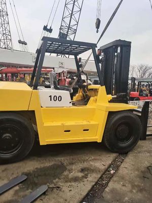 Camioneta elevadora de 10 toneladas TCM fd100 en Shanghai Versátil para aplicaciones de alimentos y bebidas
