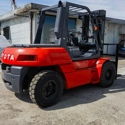 Japón Motor Isuzu Toyota de 7 toneladas con posicionador de tenedor y longitud de tenedor de rutina