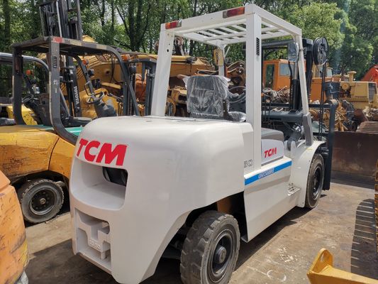 TCM FD50 carretilla elevadora de 5 toneladas con marco de dos puertas y motor diesel