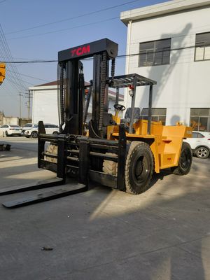 TCM 16 toneladas FD160 16T elevadora de carretillas Japón Original elevadora de carretillas usada para trabajos pesados