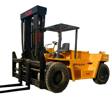 TCM 16 toneladas FD160 16T elevadora de carretillas Japón Original elevadora de carretillas usada para trabajos pesados