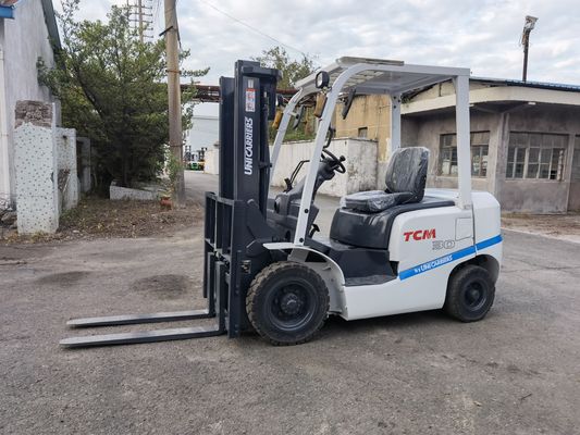 TCM FD25 FD30 Elevadora diésel 2.5T / 3T de segunda mano 5T / 7T longitud del tenedor de rutina