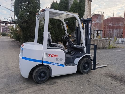 TCM FD25 FD30 Elevadora diésel 2.5T / 3T de segunda mano 5T / 7T longitud del tenedor de rutina