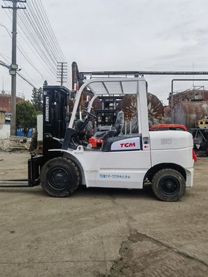 Camión elevador de 5 toneladas TCM FD50 de segunda mano con motor diesel de bajo consumo de combustible