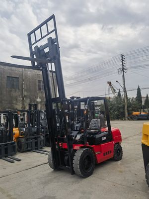 Excelente estado Hangzhou A30 3 toneladas Mini diésel carretilla elevadora para pequeñas empresas