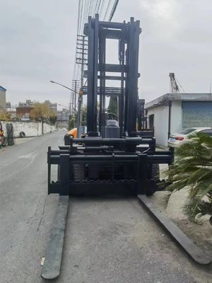 Peso KG 10000 kg en buen estado Tcm 10Ton carretilla elevadora FD100 Empilador usado original de Japón