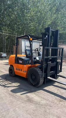 Hangcha R100 R30 carretilla elevadora diésel 5000 kg para operaciones de almacén en tiendas de ropa