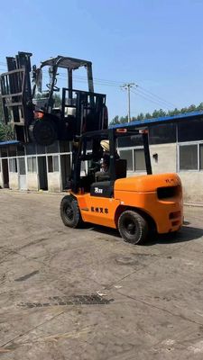 Hangcha R100 R30 carretilla elevadora diésel 5000 kg para operaciones de almacén en tiendas de ropa