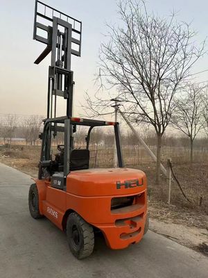 Helicóptero de 3 etapas CPCD50 Capacidad de montacargas usadas de 5 toneladas para ahorrar costes en la planta de fabricación