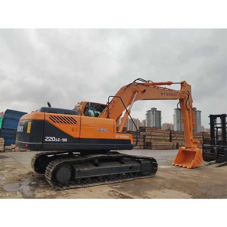 Válvula hidráulica original Excavadora Hyundai 220LC-9S usada con capacidad de cubo de 4m3