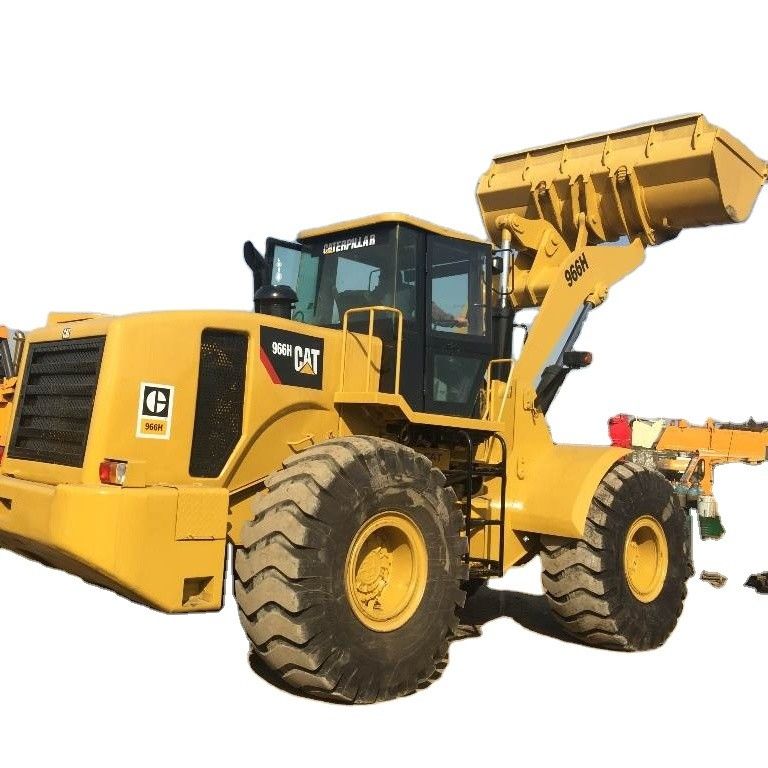 Se usa CAT966H Cargador de extremo delantero Máquina de motor original Peso 60000 150000 kg para vender